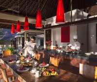 Villa Astika Toyaning, Breakfast area